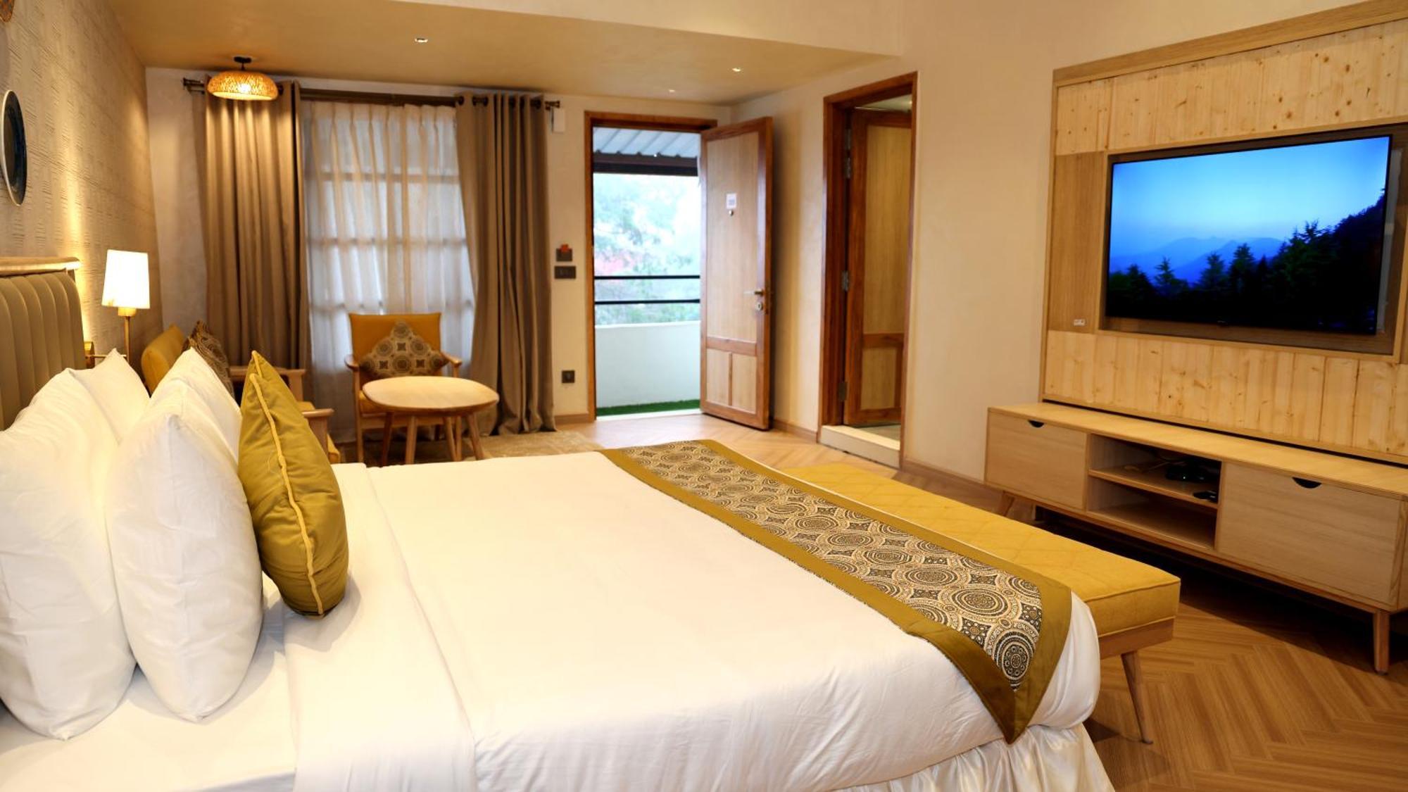 Sandoz Minerva - A Boutique Resort Mussoorie Exteriér fotografie